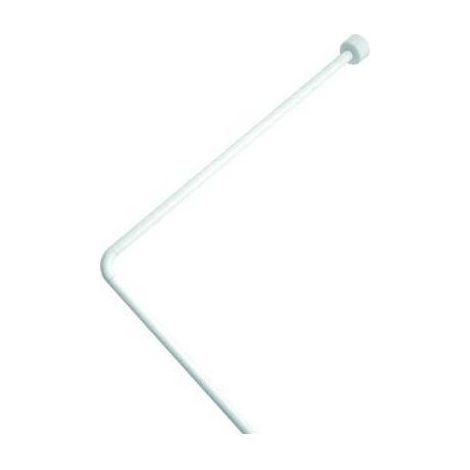 TUBE DE SOUTIEN D'ANGLE POUR RIDEAU DE DOUCHE