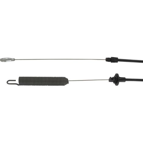 Câble d'embrayage adaptable pour tondeuses John Deere L100 – Longueur 1940 mm – Remplace GY20156 et GY21106