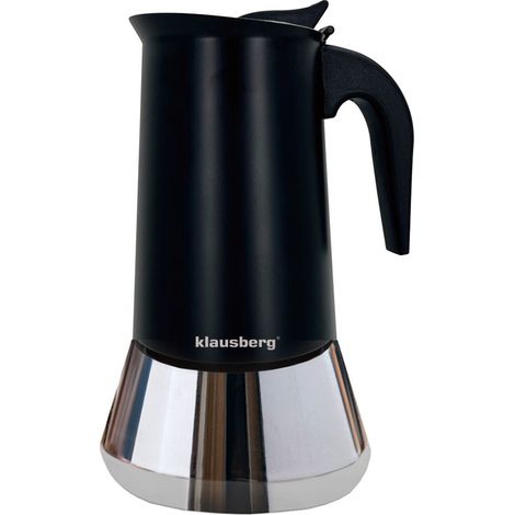 Macchina per caffè espresso KLAUSBERG, macchina per caffè a pressione, 600 ml (12 tazze), KB-7847 (1/5)