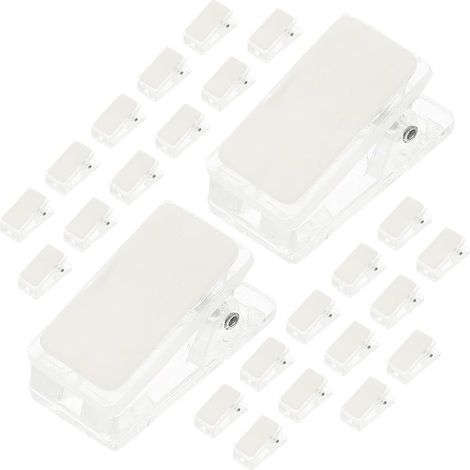 STOBAZA 35 pinces portables pour badges et cartes d'identité, en