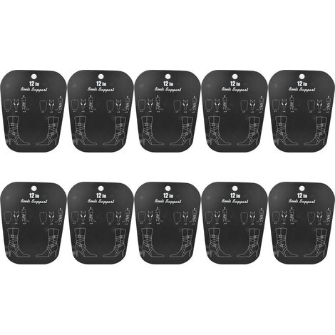 Support De Bottes - Organisateur De Chaussures En Pvc - Maintien De La Forme - Pour Rangement Domestique Et Magasin - Lot De 2 (1/5)