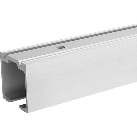 Aluminium-Laufschiene 200 cm für SLID'UP 160, 170, 190, zur Ergänzung, für Durchgangstüren, Holztüren, Glastüren