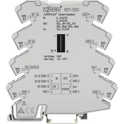 WAGO Convertitore di corrente AC/DC 0 - 1 A, 0 - 5 A (1/2)
