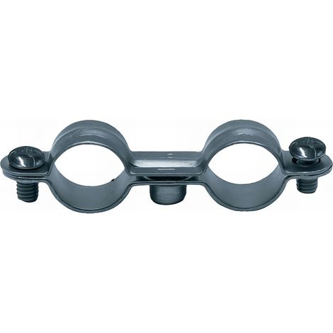 100 colliers doubles sanitaires - 7x150 mm - Diamètre 16 mm mm