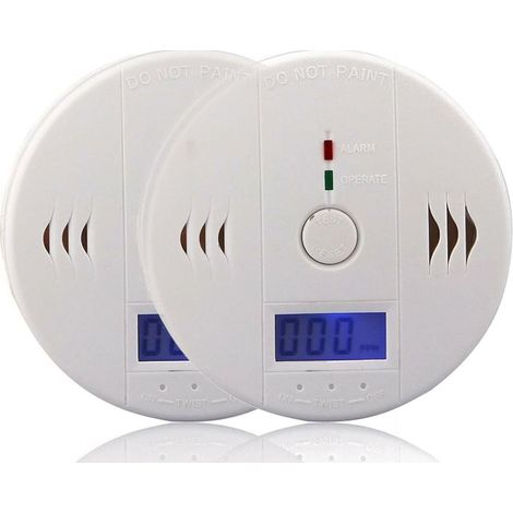 Détecteur de Monoxyde de Carbone avec Affichage LED et Capteur Électronique (1/5)