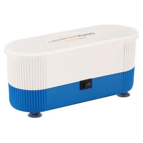 Appareil de nettoyage par ultrasons Appareil de nettoyage pour lunettes Nettoyeur Appareil de nettoyage pour bain à ultrasons Fait maison Nettoyeur de lunettes Bijoux Montres étanches (1/5)