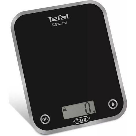 Tefal – Balance de cuisine précise 5 kg – Écran LCD facile à lire – Design moderne noir – Idéale pour pâtisserie et cuisine