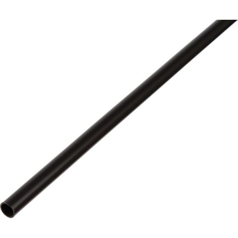 ALBERTS Rundrohr, PVC schwarz, LxØxS 1000 x 7 x 1 mm (1/3)