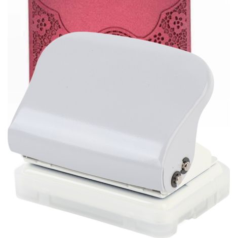 5 Hole Paper Puncher Pince à 5 trous Compacte pour A4, A5, B5 Perforatrice Portative ABS et Fer Organisation Bureau et Art DIY (1/5)