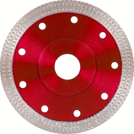 Disque diamant 125 mm pour carrelage – Coupe sèche et humide – Alésage 22,23 mm – Compatible meuleuses d'angle et machines à marbrer-DELKEVIC (1/3)