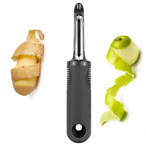 Éplucheur à pommes de terre, éplucheur à légumes de cuisine, éplucheur à fruits et légumes pivotant en acier inoxydable pour la cuisine (1/5)