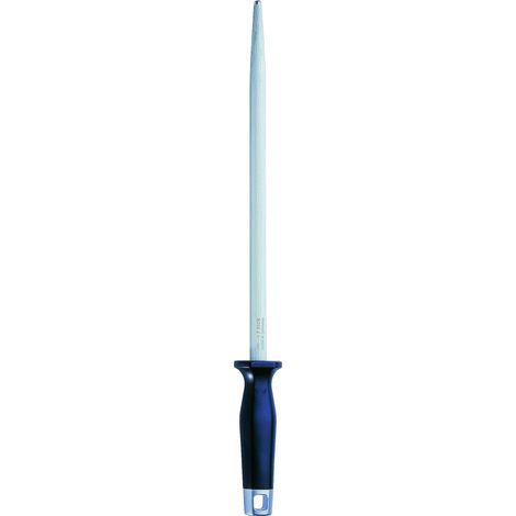 Dick Fusil à aiguiser 30 cm fusil à aiguiser pour couteaux de cuisine Manche plastique