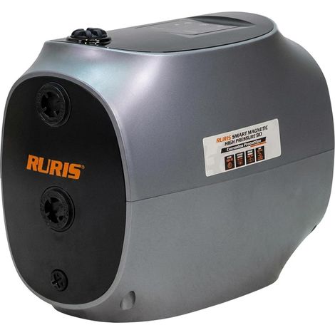 RURIS Smart Magnetic High Pressure 90 Surpresseur Pompe a Eau 1150W 90 L/min Hauteur 50 m Inverter Aimant Permanent Display Digital Minuterie IPX4 (1/5)