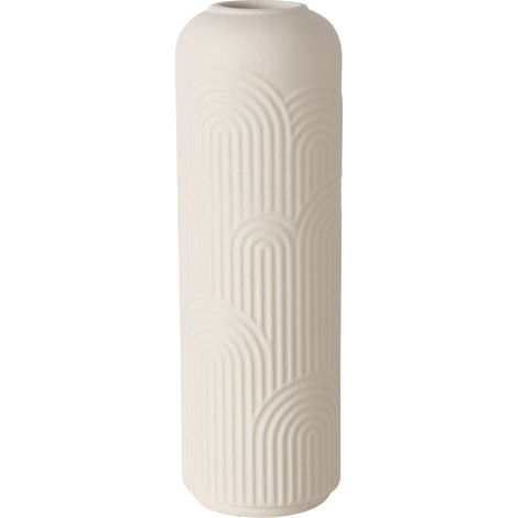 Blumenvase aus Steingut ALIETTE, 25 cm