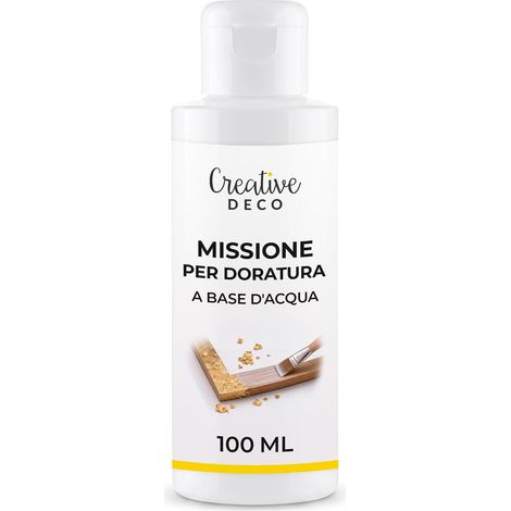 Colla per Foglia Oro a Base d'Acqua Trasparente 100 ml (1/5)