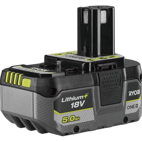 Ryobi RB1850X Batteria 5,0Ah 18V Indicatore Livello Carica