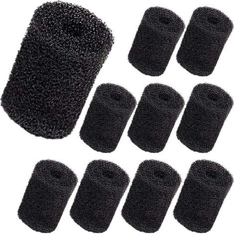 Enowelir 10 pièces de Rechange pour épurateur de Queue Polaris pour Queue de Tuyau de Nettoyeur de Piscine Vac-Sweep - Convient à 180,280,360,380,480,3900 Mousse à l'extrémité du Tuyau (1/4)