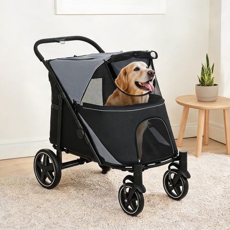 Caisse de transport pour animaux cinzento 112 x 65 x 100 cm (1/5)