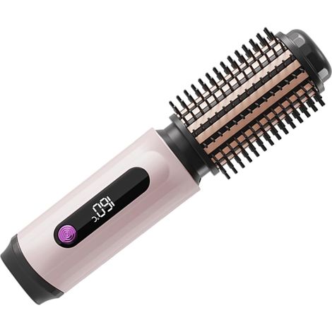 Outil de coiffure portable multifonction texture ABS pour boucler et lisser tout type de cheveux pratique de voyage (1/5)