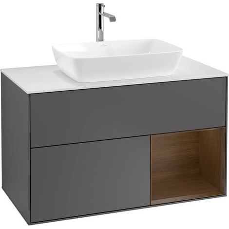 Villeroy & Boch F781GNGK Meuble sous lavabo Finion F78 (1/2)