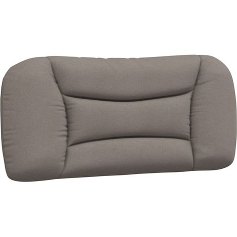 Coussin de tête de lit Hvar taupe 90 cm tissu CFW51525 (1/5)