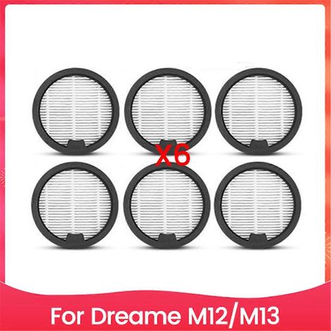 Lot de 6 filtres pour aspirateur