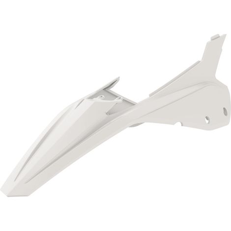 Parafango posteriore con pannelli laterali Polisport beta rr 250 300 350 400 450 20 23 Bianco