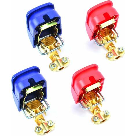 VURAHOME - Pour Une Perceuse2 Pairs Cosses Batterie Serrage Rapide,Convient Pour Voitures Camions Navires (1/4)