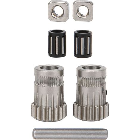 Poulie d'imprimante 3D pour Btech/Prusa i3 MK2/MK3, Kit de roue d'alimentation en fil Clone, pièces et accessoires (1/5)