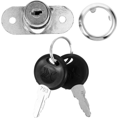 Clés de verrouillage porte d'armoire en métal FUOYLOO, verrou (1/5)