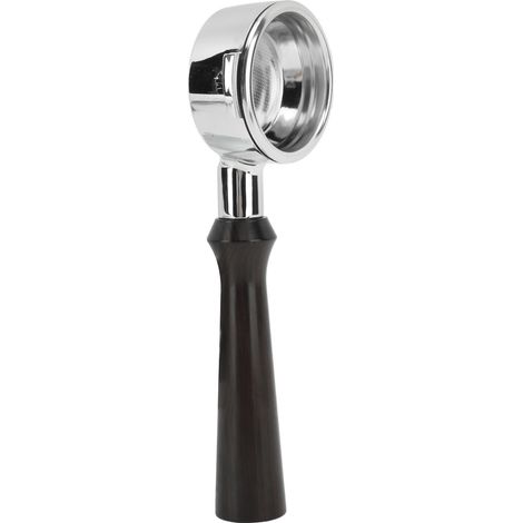 Porte-filtre à café sans fond de 58 mm, monocouche, en alliage d'aluminium, pour machine à café Expobar F, couleur bois de santal. (1/5)