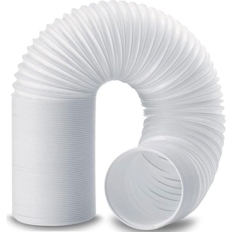 Tubo flessibile per condizionatore portatile - diametro 150 mm, in PVC flessibile - tubo di scarico (1/4)
