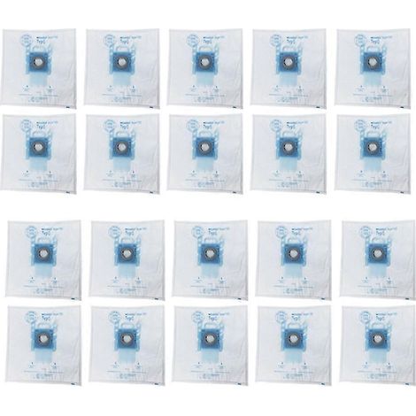 Lot de 20 sacs pour aspirateur Bosch série G (BSG6, BSG7, BSGL 3126) - Pièce de rechange - Cadeau de qualité-AquaForge