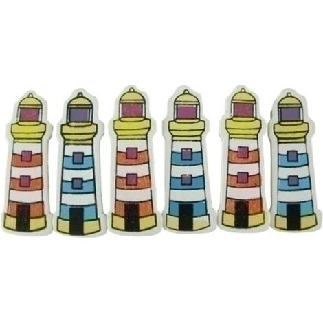 PINZAS SMART MADERA FAROS PACK 5