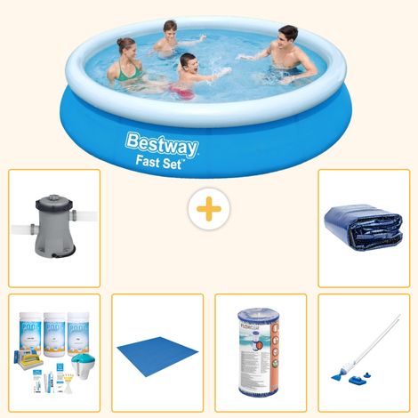 Bestway Bestway Fast Set Ronde - 366x76 cm - 7-pièces  S21392 (1/4)