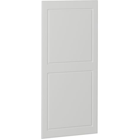 Frente de cocina R-Line, Blanco casa de campo, 59.6 x 132.7 cm frente de mueble para armario despensa, Vicco