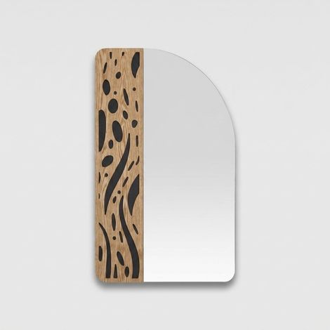Espejo de pared decorativo de MDF y vidrio Terry (1/5)