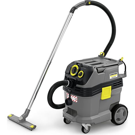 Karcher Aspirateur eau et poussières professionnel NT 30/1 Tact Te H, aspiration amiante, poussières cancerigènes, filtration H