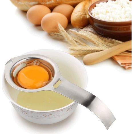 Separatore di uova, utensile da cucina, utensile per cuocere/preparare uova, strumento per rimuovere le uova (1/5)