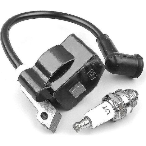 SNQ – Bobine d'allumage pour débroussailleuse Stihl Fs55 Fs55c Fs46 Fc55 Fs38 Fs45 Hl45 Hs45 – Matériaux durables en plastique et caoutchouc (1/3)