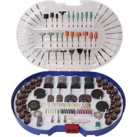 Box mit 276 Universal-Zubehörteilen für Rotationswerkzeuge zum einfachen Polieren, Bohren, Schleifen, Schnitzen und Schneiden (1/5)