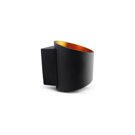 Applique Murale G9 X1 Noir/Doré Miidex Lighting® (1/5)