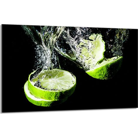 Glasschutzplatte für den Herd 80x52 Lime (1/5)