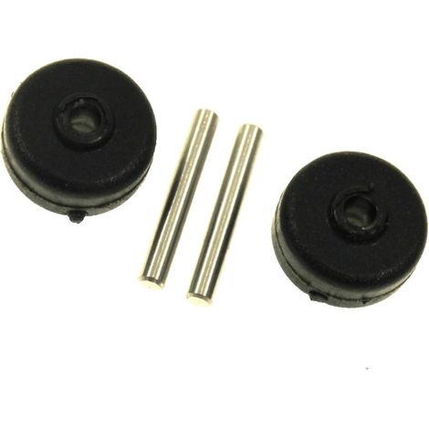 Ersatzteil - Packung mit 2 Rollen + Achse - - ROWENTA, TEFAL
