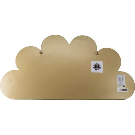 Miroir classique éventail Cindy 40 x 80cm Doré (1/2)