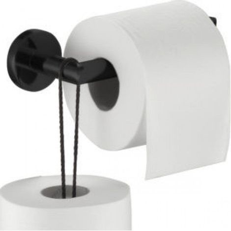 MANILLONS TORRENT 06584081 ECO Portarrollos Reserva Pegar Negro Mate - ref: 06584081 (1/2)
