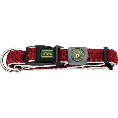 Collare per Cani Hunter Plus Filo Rosso Taglia L (40-60 cm) (1/4)