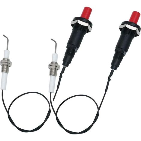 Kit d'allumage piézo pour barbecue à gaz/Range Spaker - Lot de 2 (1/5)