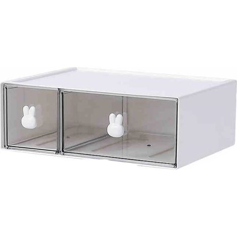 Organisateur de tiroir de bureau, étagère de rangement pour cosmétiques, organiseur de fournitures de bureau et de bureau, accesso (1/5)