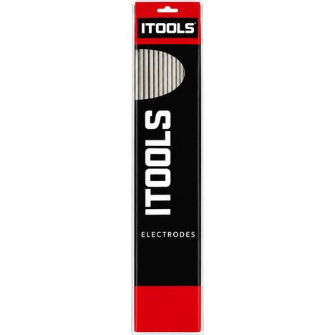 Electrodes de soudure Acier 3,2 x 350mm - Etui de 10 Electrodes Baguettes enrobées ITOOLS (1/4)
